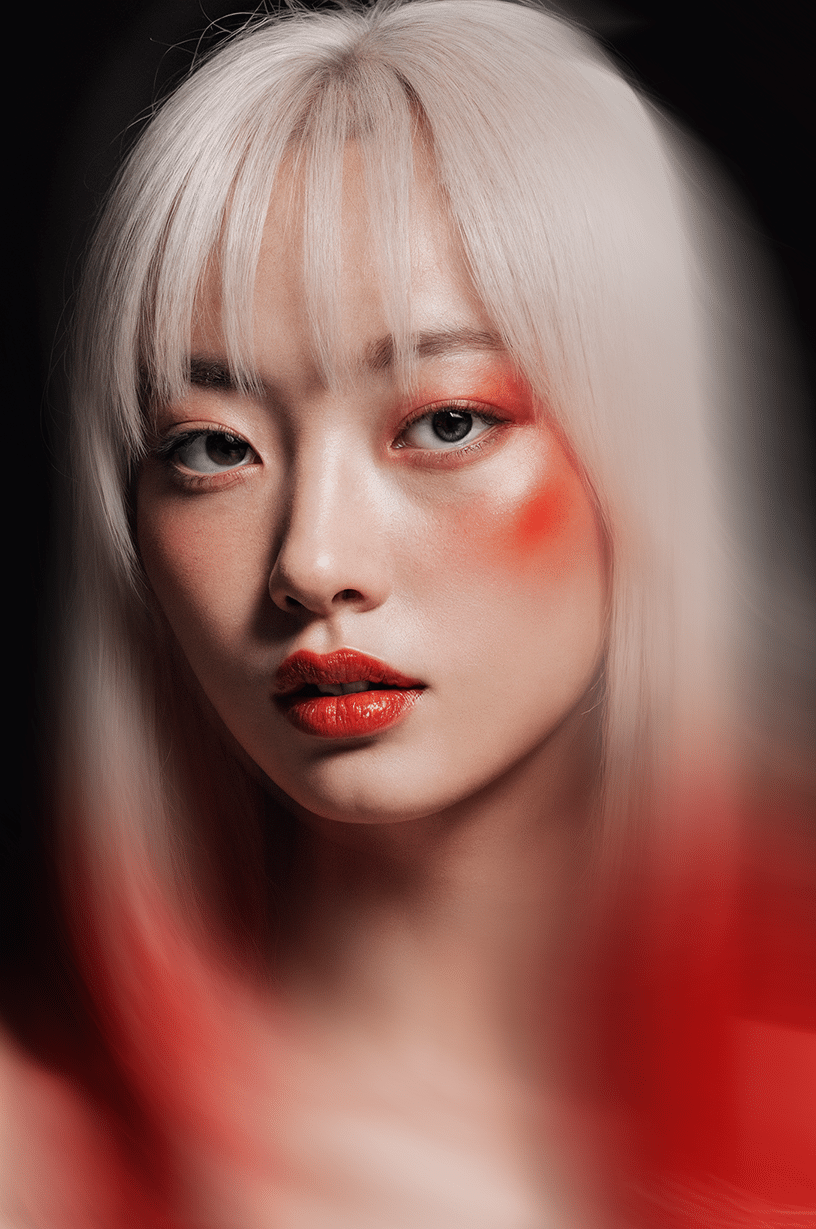 asIAn dancing portrait