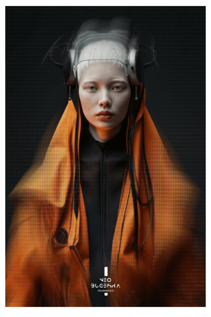 Neo Bugeisha — Technovice · Generative art · Papangue Project